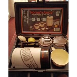 Never Used Nesco "Home n' Away" 12 Piece  Coffeemaker Travel Kit